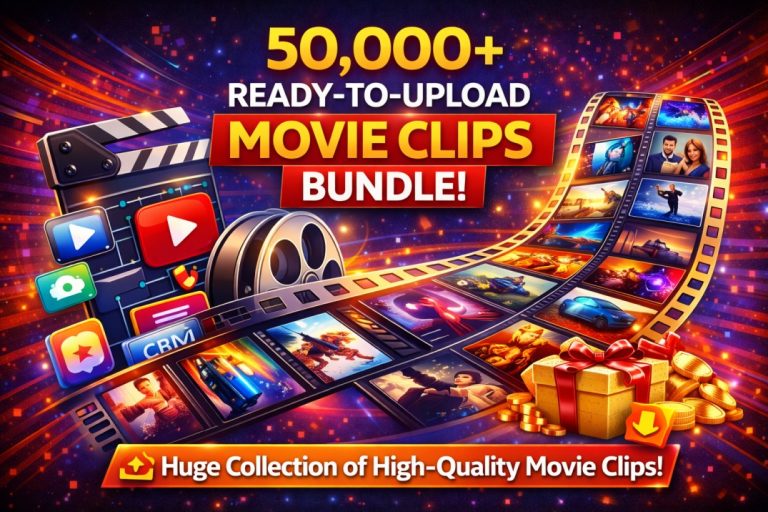 Ready-to-upload movie clips bundle