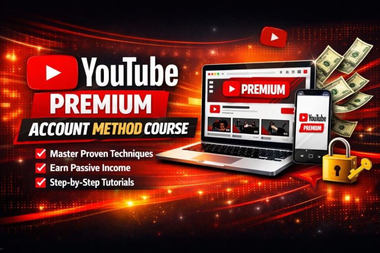 YouTube Premium course with benefits